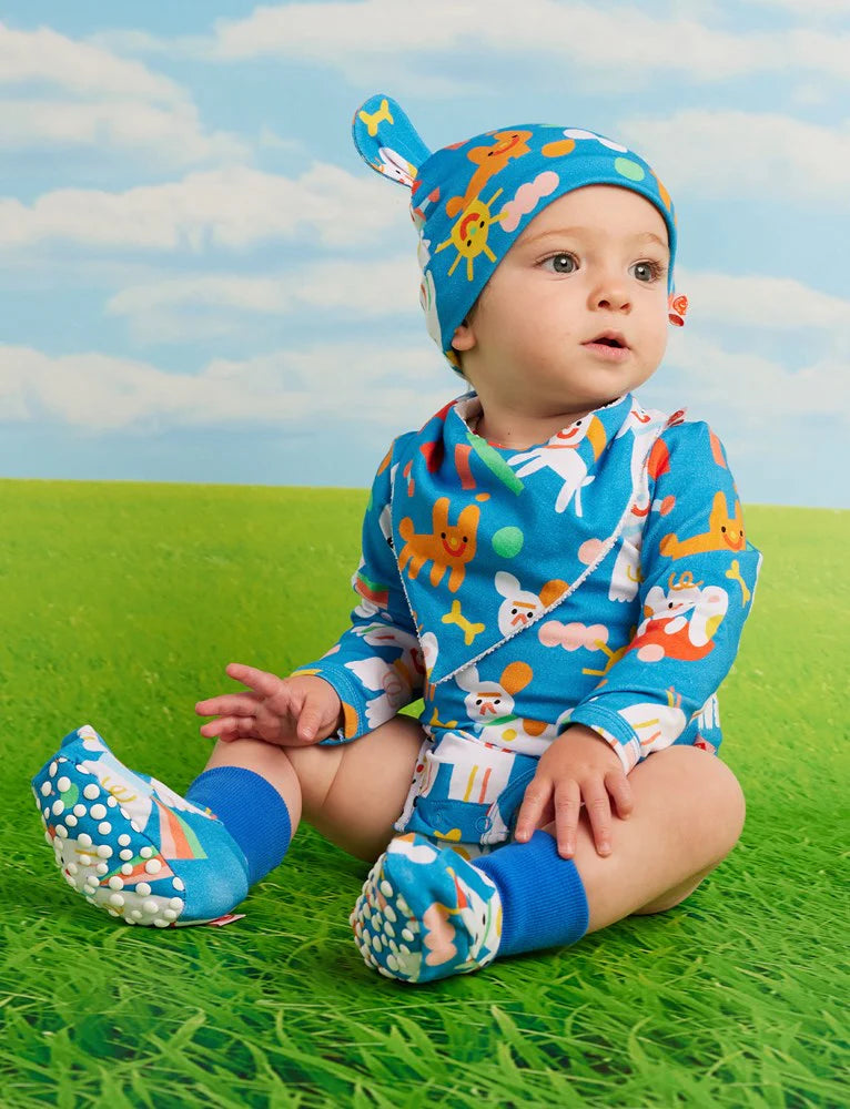 Halcyon Nights - Puppy Park Long Sleeve Bodysuit