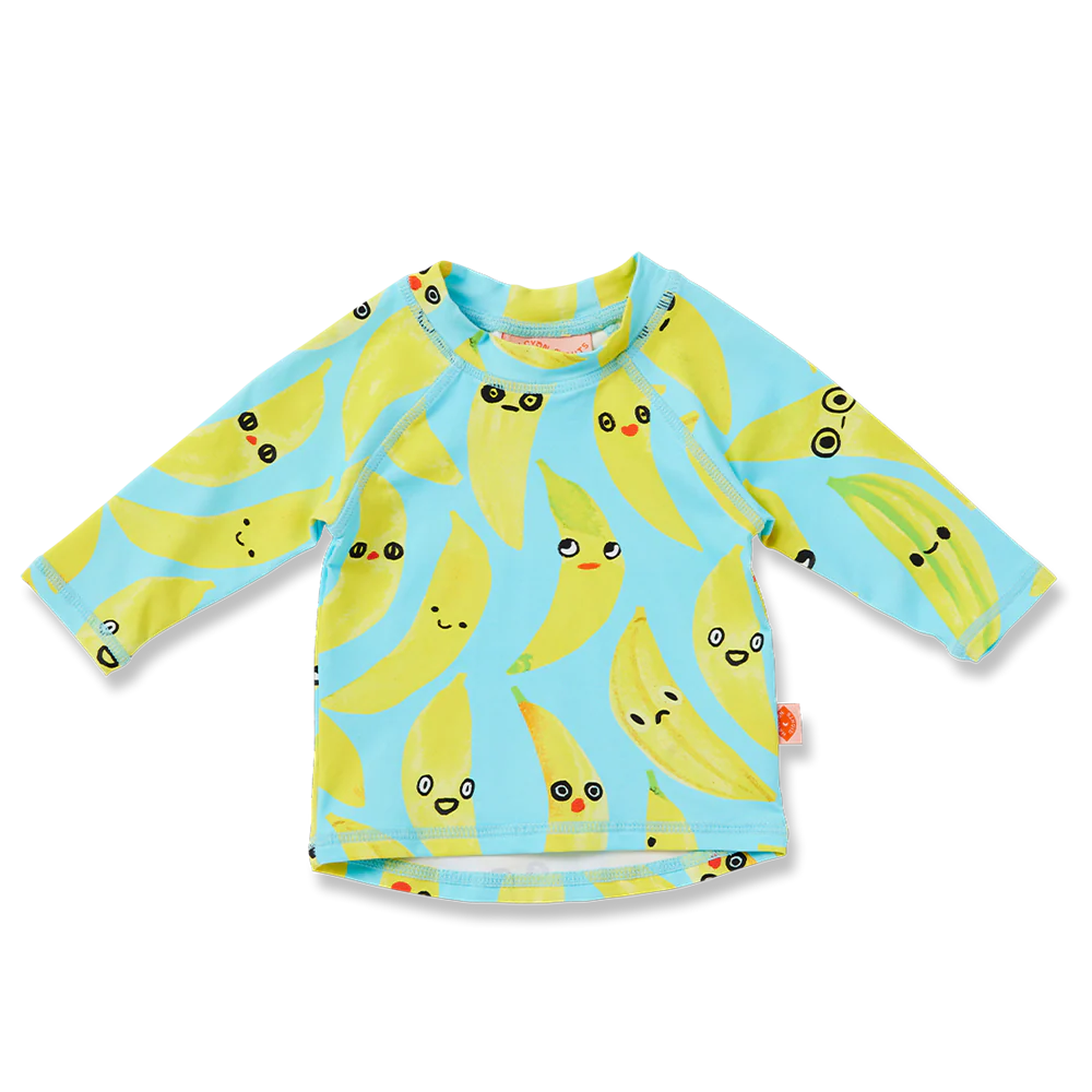Halcyon Nights - Long Sleeve Rash Vest Peel Party