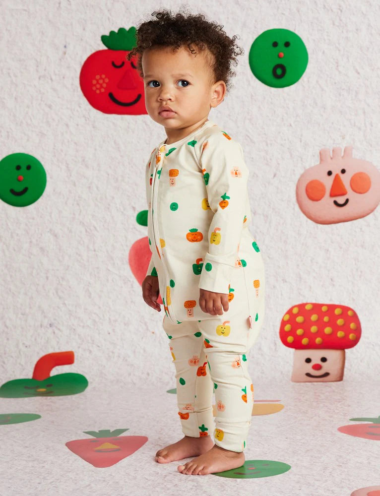 Halcyon Nights - Teeny Tiny Veg Long Sleeve Romper