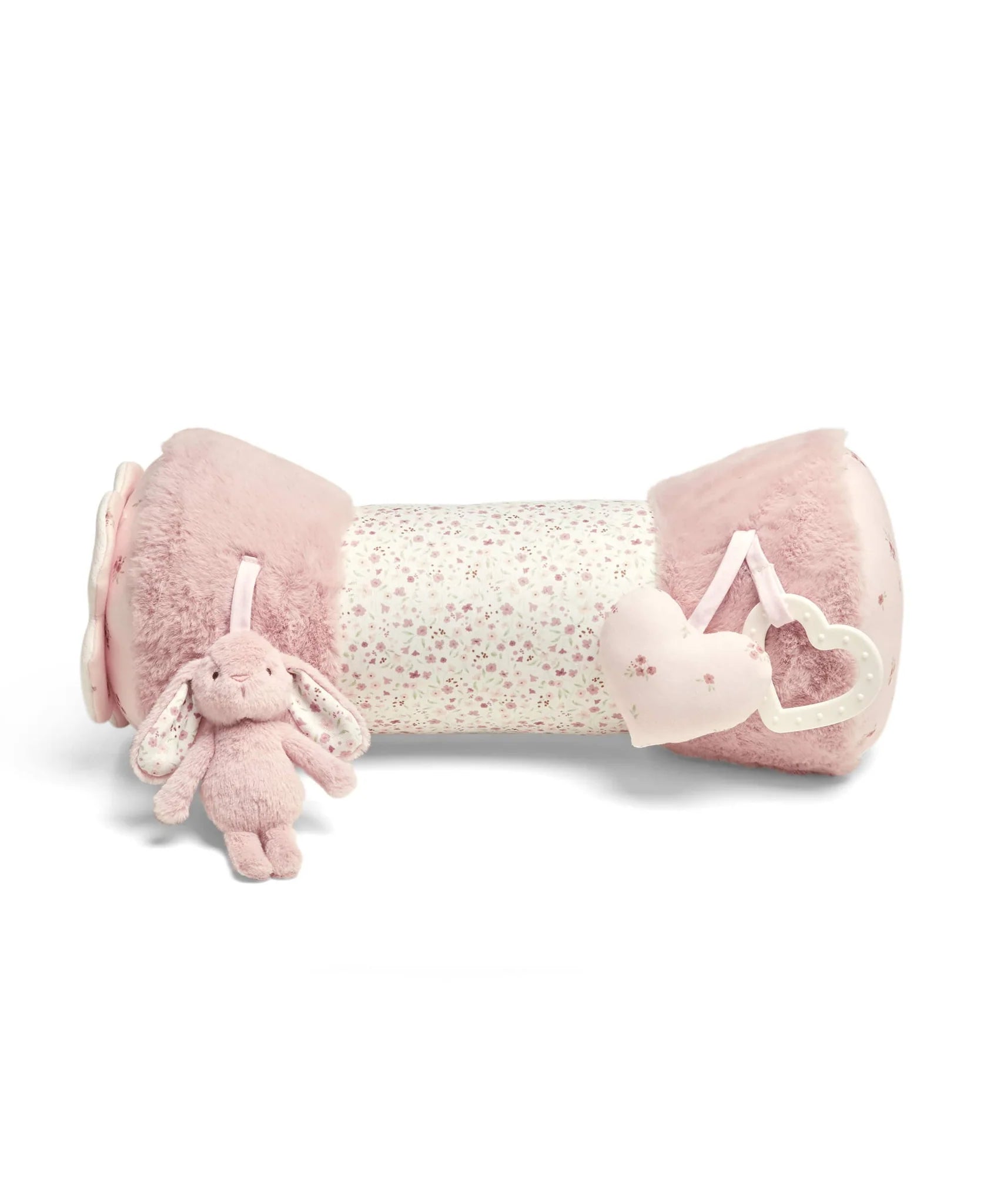 Mamas & Papas Tummy Time Roll - Welcome to the World - Pink