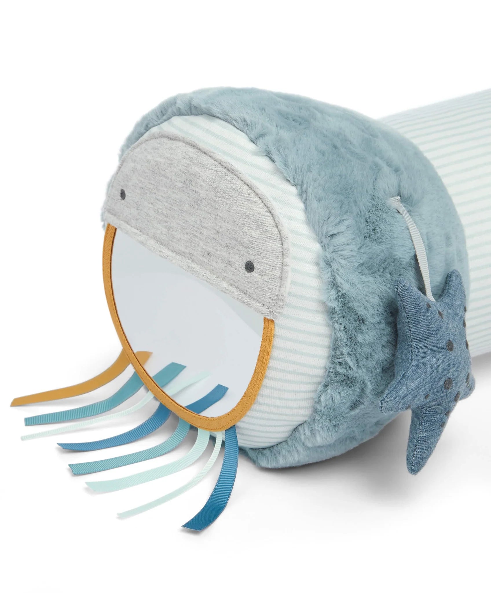Mamas & Papas Tummy Time Roll - Welcome to the World - Blue