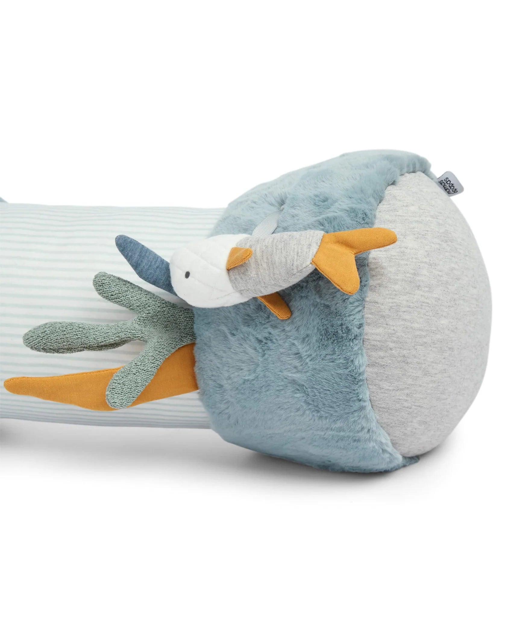 Mamas & Papas Tummy Time Roll - Welcome to the World - Blue