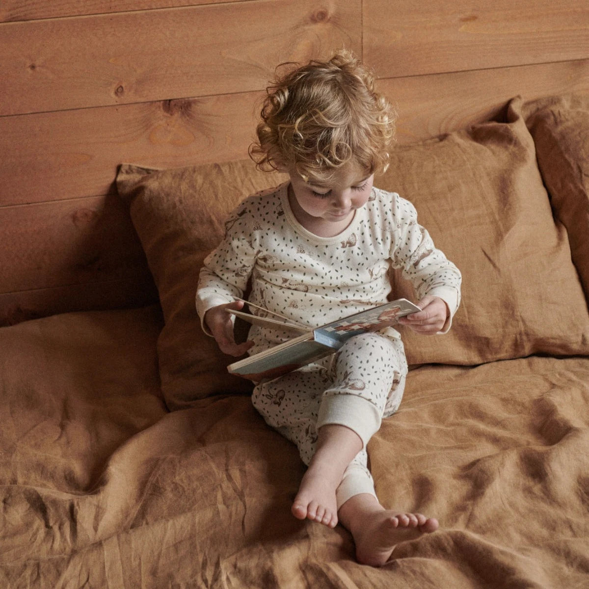 Nature Baby - Long Sleeve Pyjama Set - Rabbitty Print