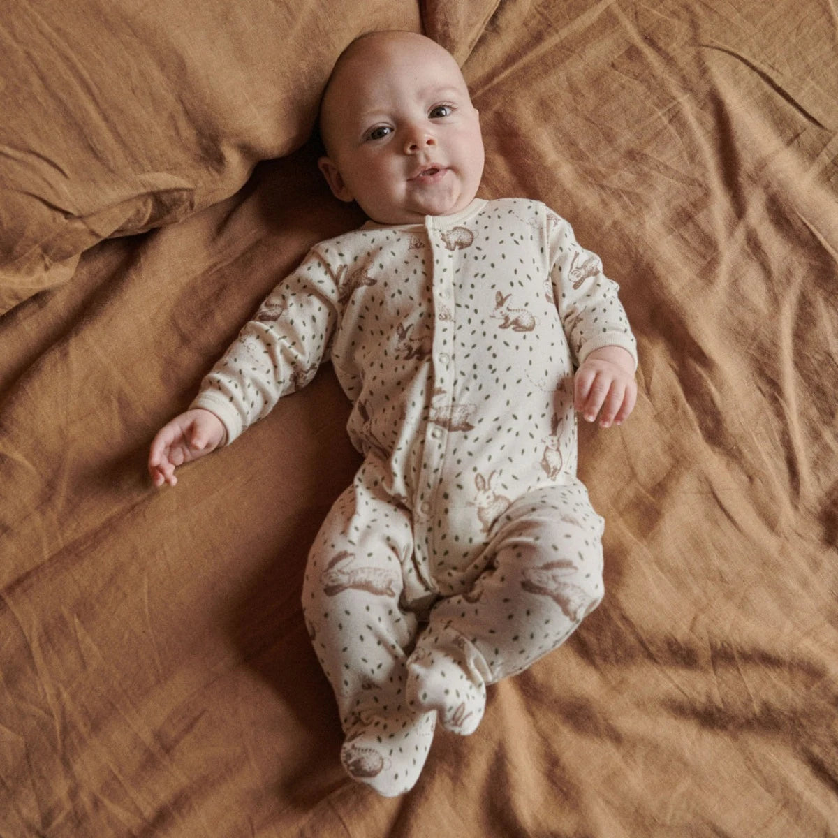 Nature Baby - Stretch & Grow - Rabbitty Print