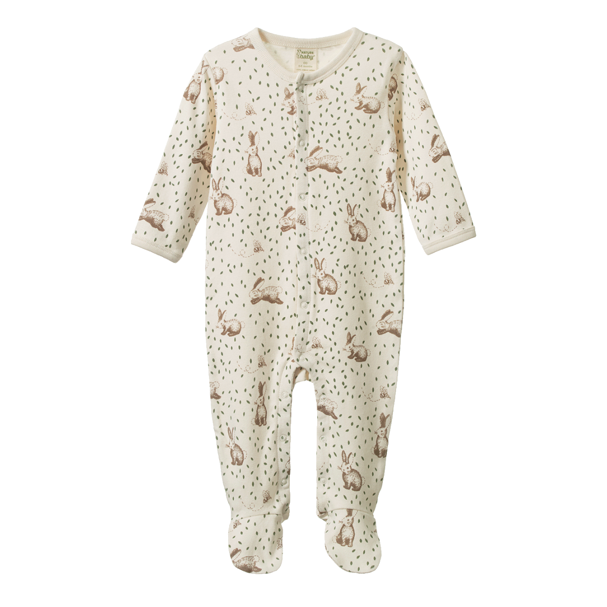 Nature Baby - Stretch & Grow - Rabbitty Print