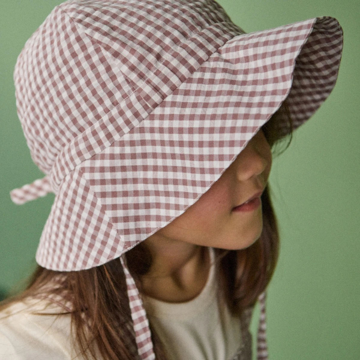 Nature Baby - Twilight Check Gingham Sunhat