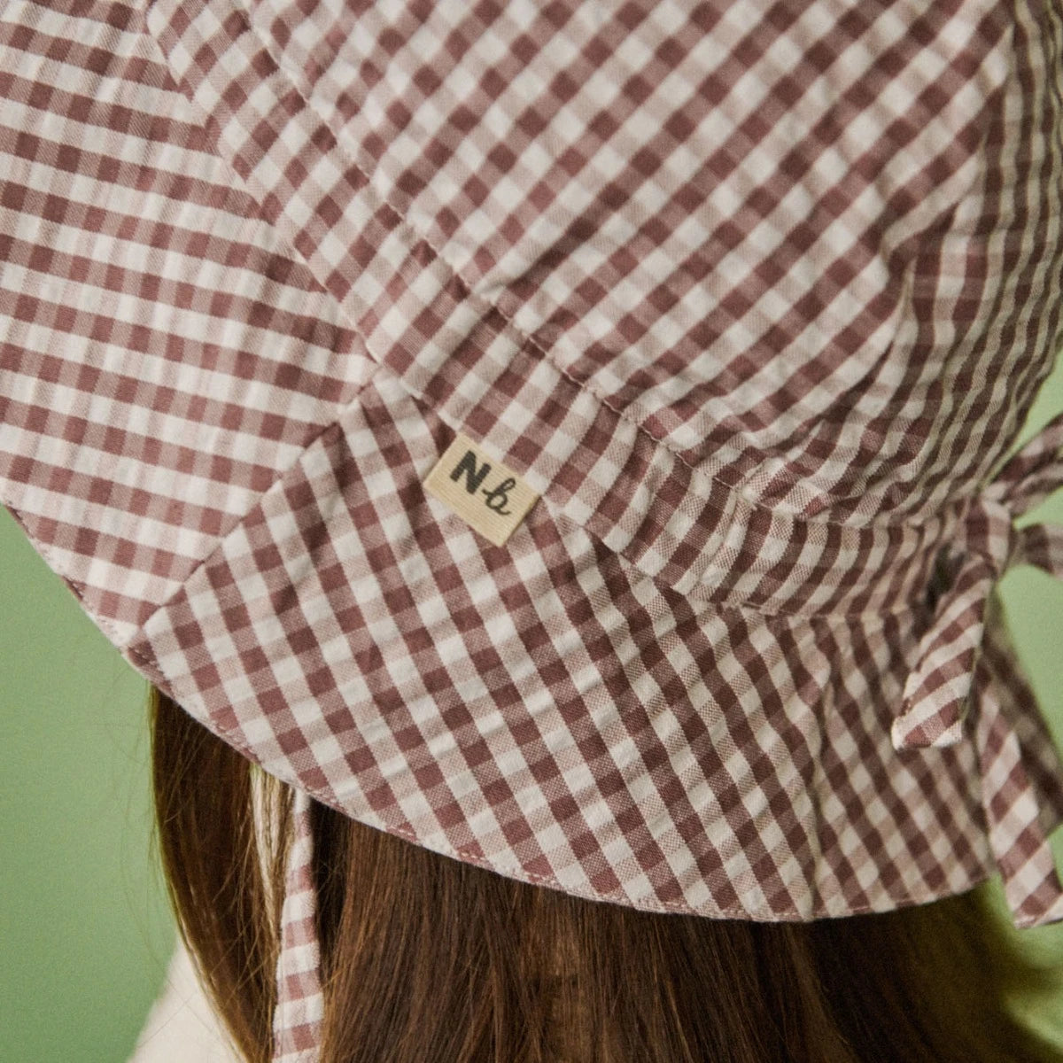 Nature Baby - Twilight Check Gingham Sunhat