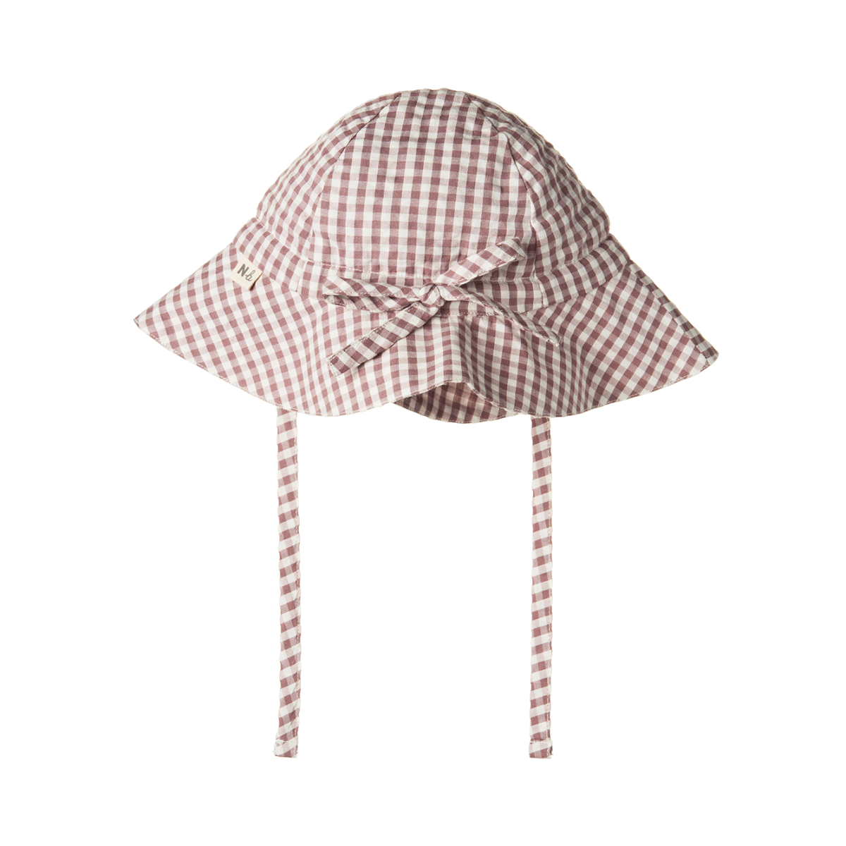 Nature Baby - Twilight Check Gingham Sunhat