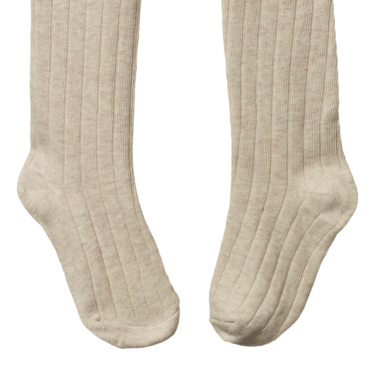 Nature Baby - Organic Cotton Tights - Oatmeal Marl