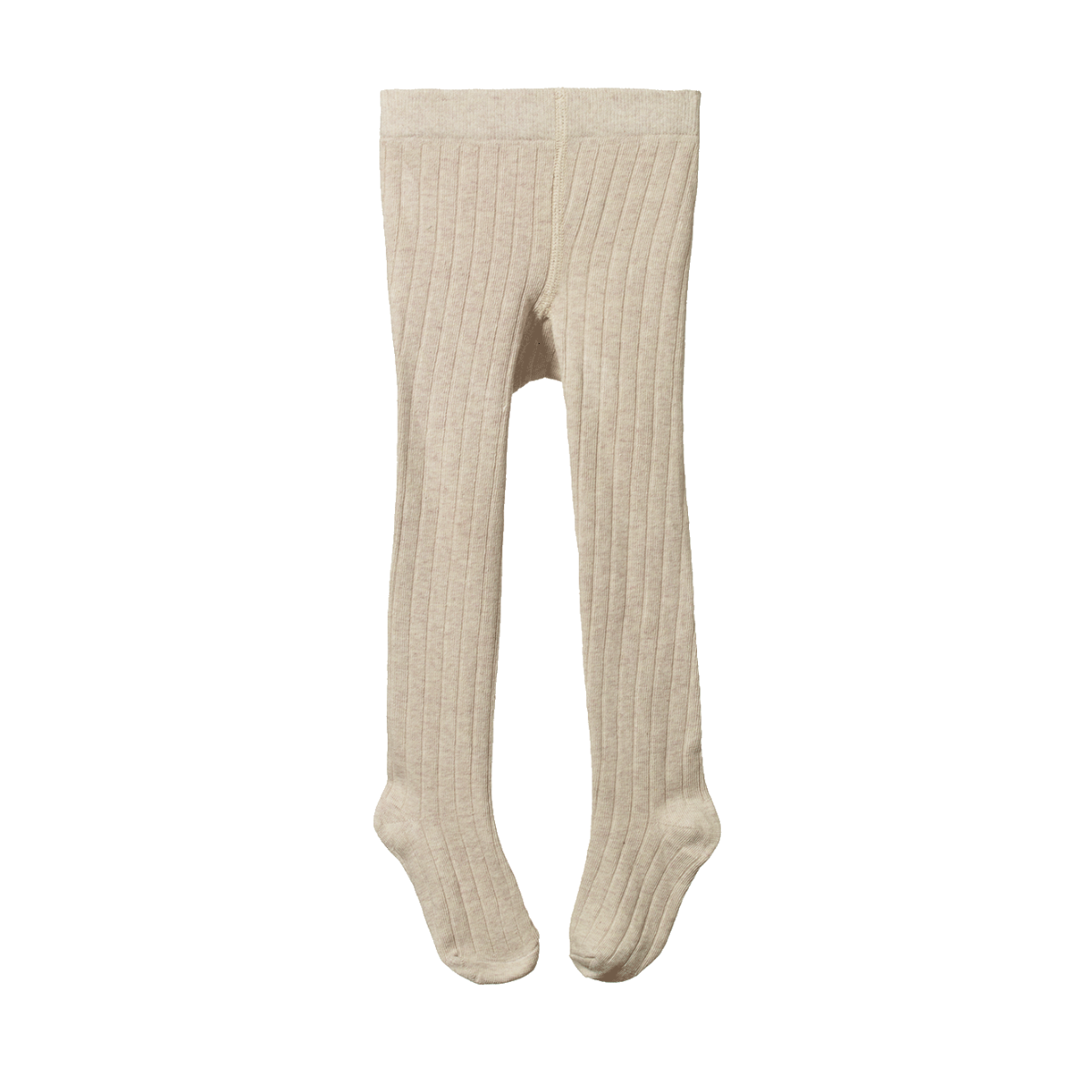 Nature Baby - Organic Cotton Tights - Oatmeal Marl