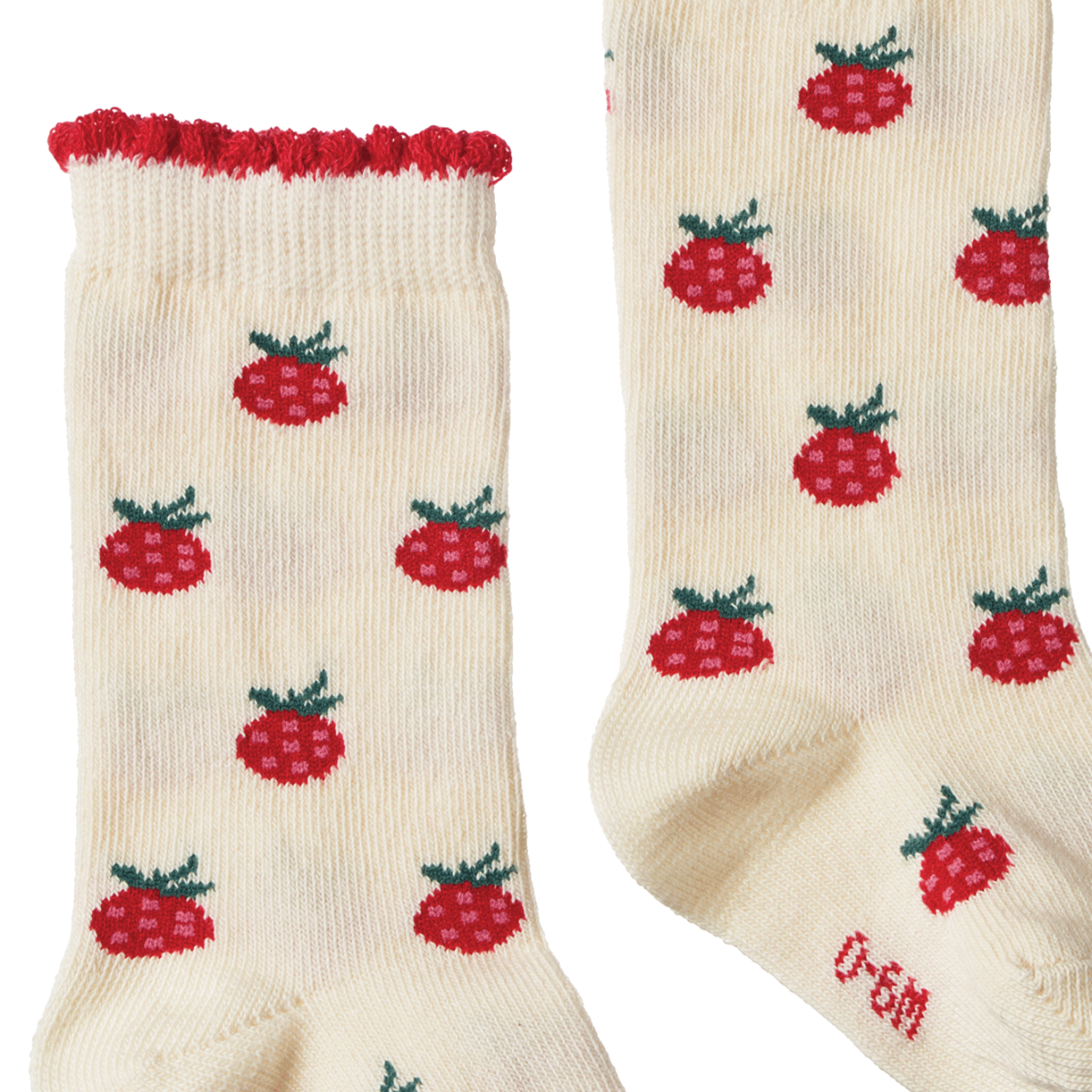Nature Baby - Organic Cotton Sock - Raspberries