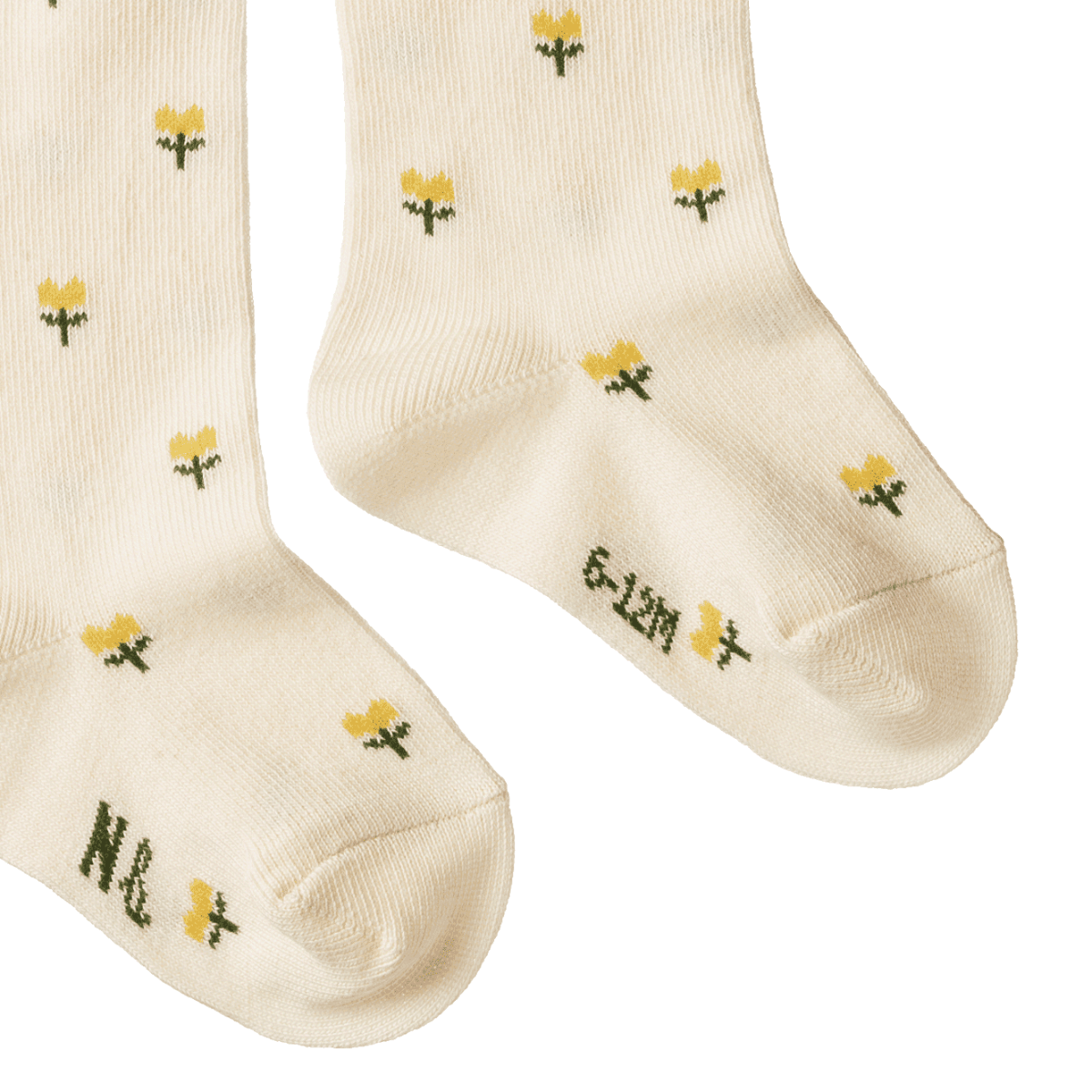 Nature Baby - Organic Cotton Sock - Tulips