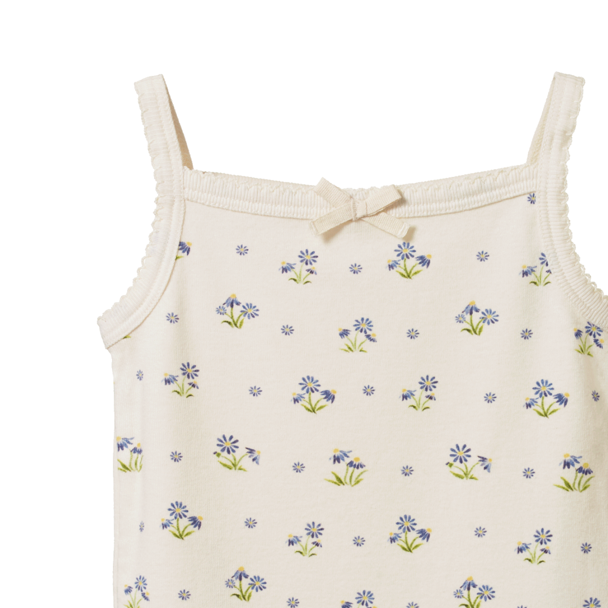 Nature Baby - Pointelle Camisole - Daisy Daze Print