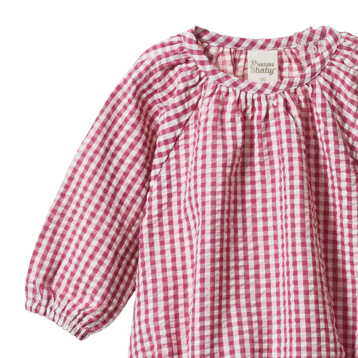 Nature Baby - Jam Check Meadow Bodysuit