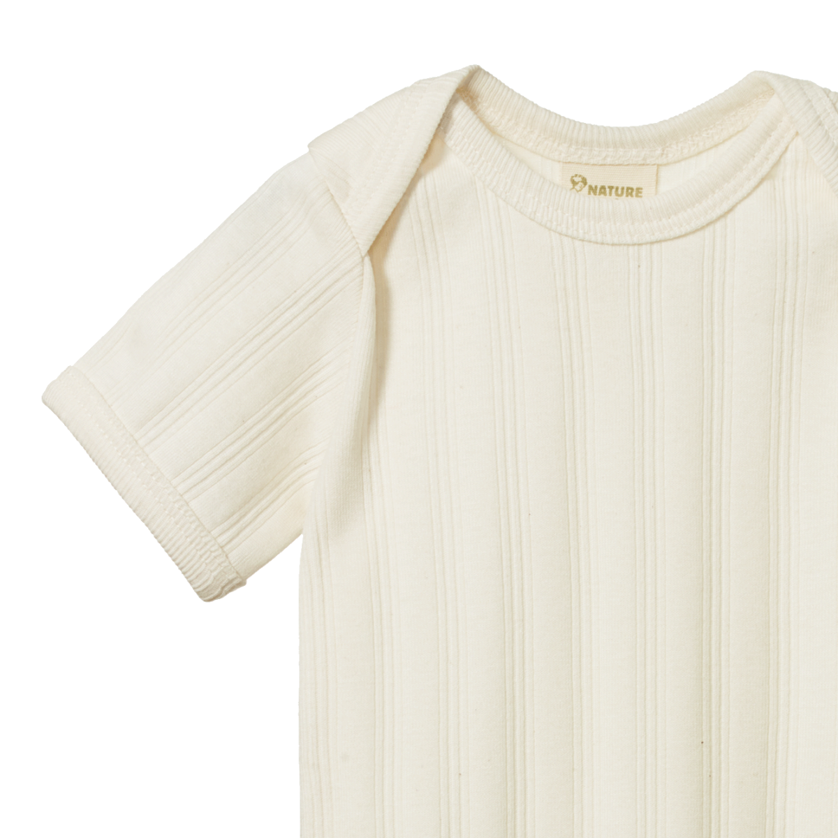 Nature baby - Derby S/S Bodysuit 2 Pack - Natural/Nettle