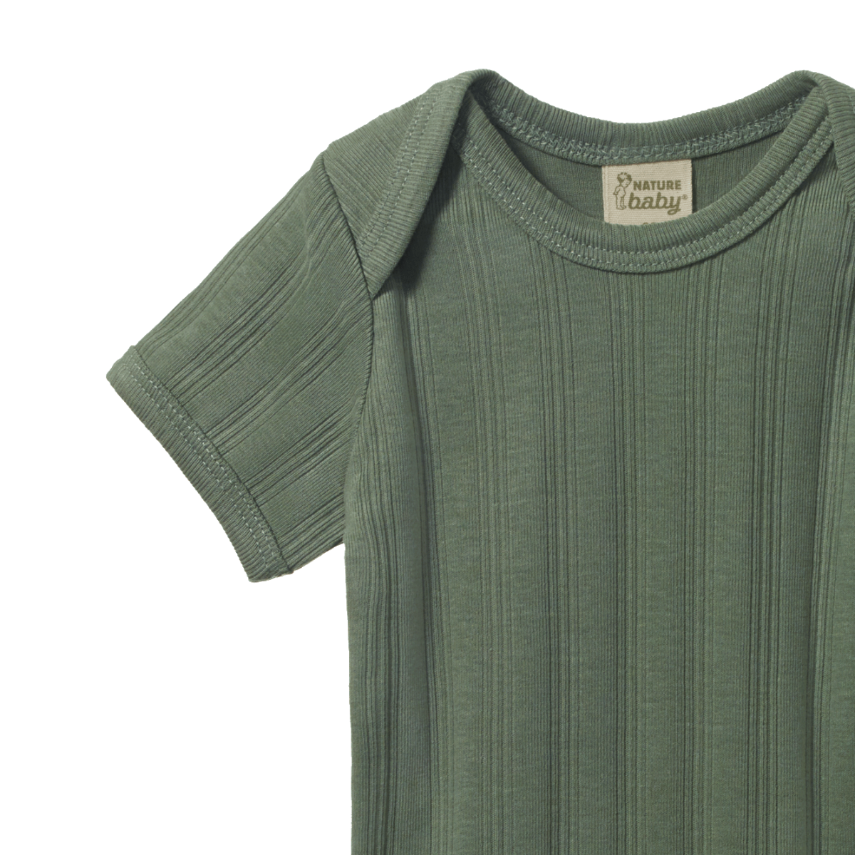 Nature baby - Derby S/S Bodysuit 2 Pack - Natural/Nettle