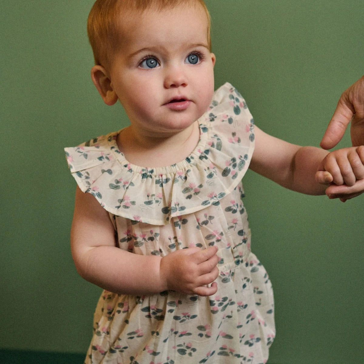 Nature Baby -  Waterlillies Plum Suit