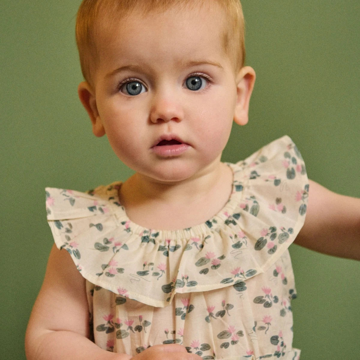 Nature Baby -  Waterlillies Plum Suit