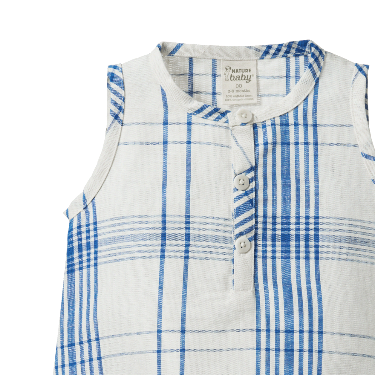 Nature Baby - Clyde Check Cedar Suit