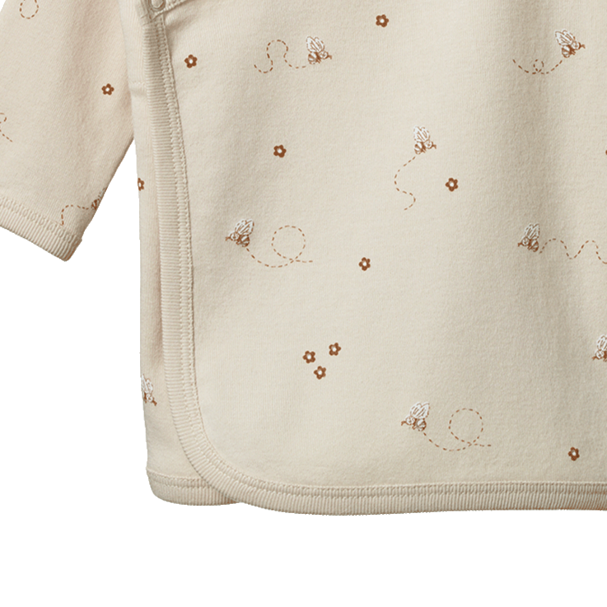 Nature Baby - Kimono Jacket - Bumble Bee Print