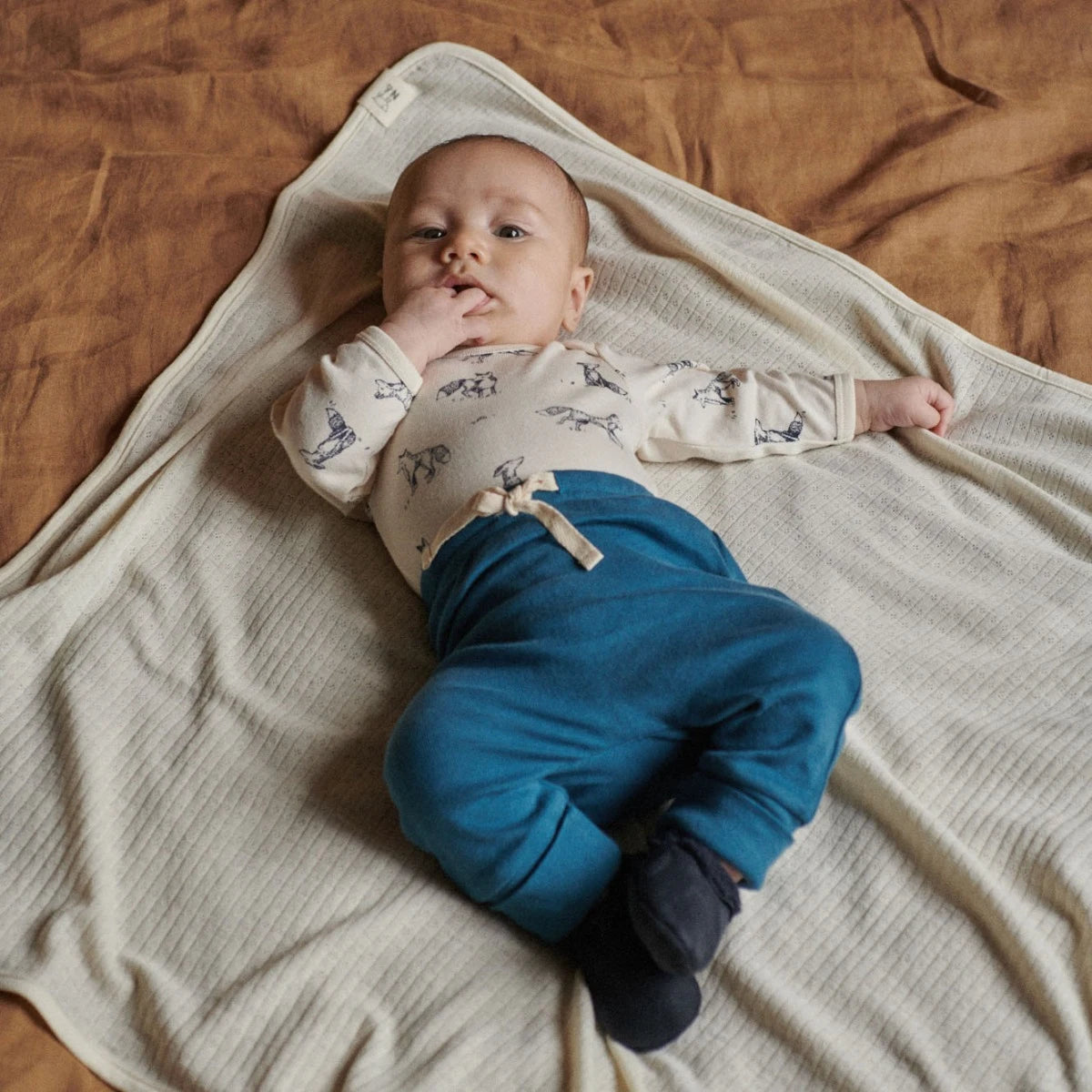 Nature Baby - Drawstring Pants - Teal