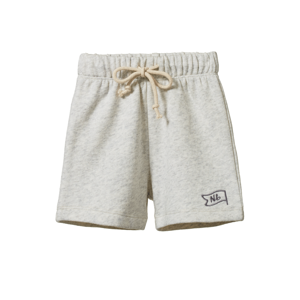 Nature Baby - Light Grey Marle Sweatshirt Jimmy Shorts