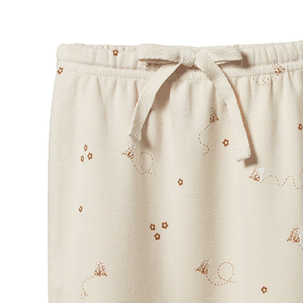 Nature Baby - Cotton Footed Rompers - Bumble Bee Print