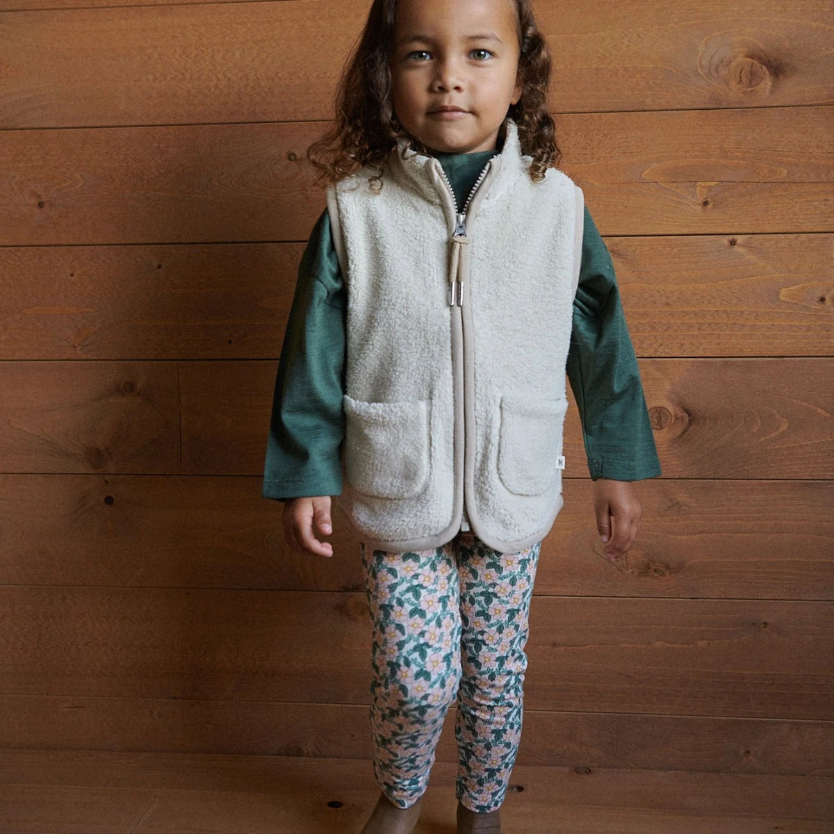 Nature Baby - Legging - Garland Print