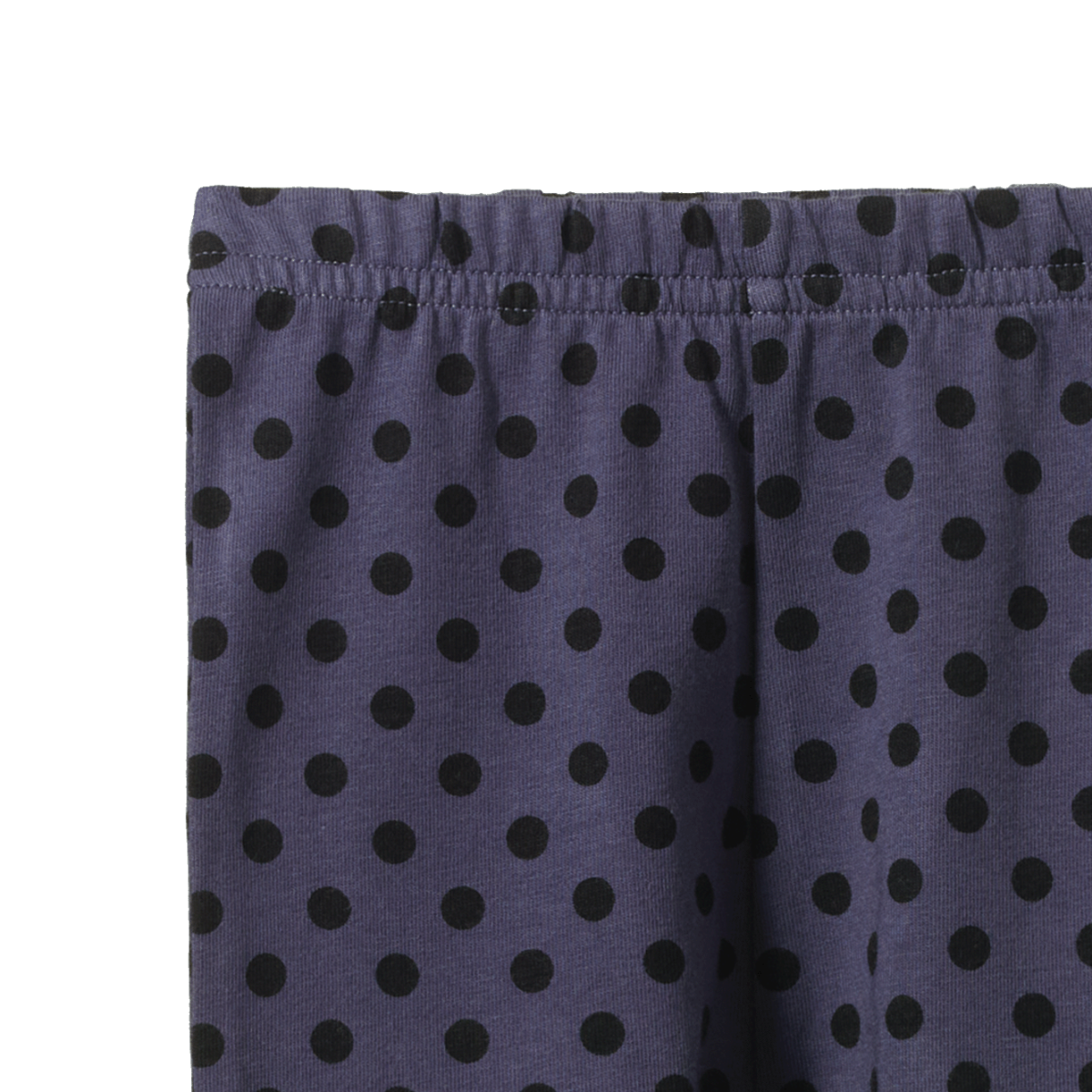Nature Baby - Legging - Violet Polka Dot Print