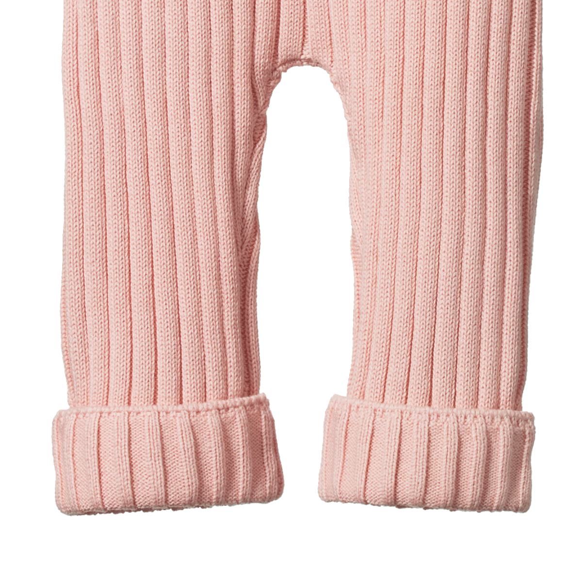 Nature Baby - Lou Pants Cotton Knit - Rose Bud