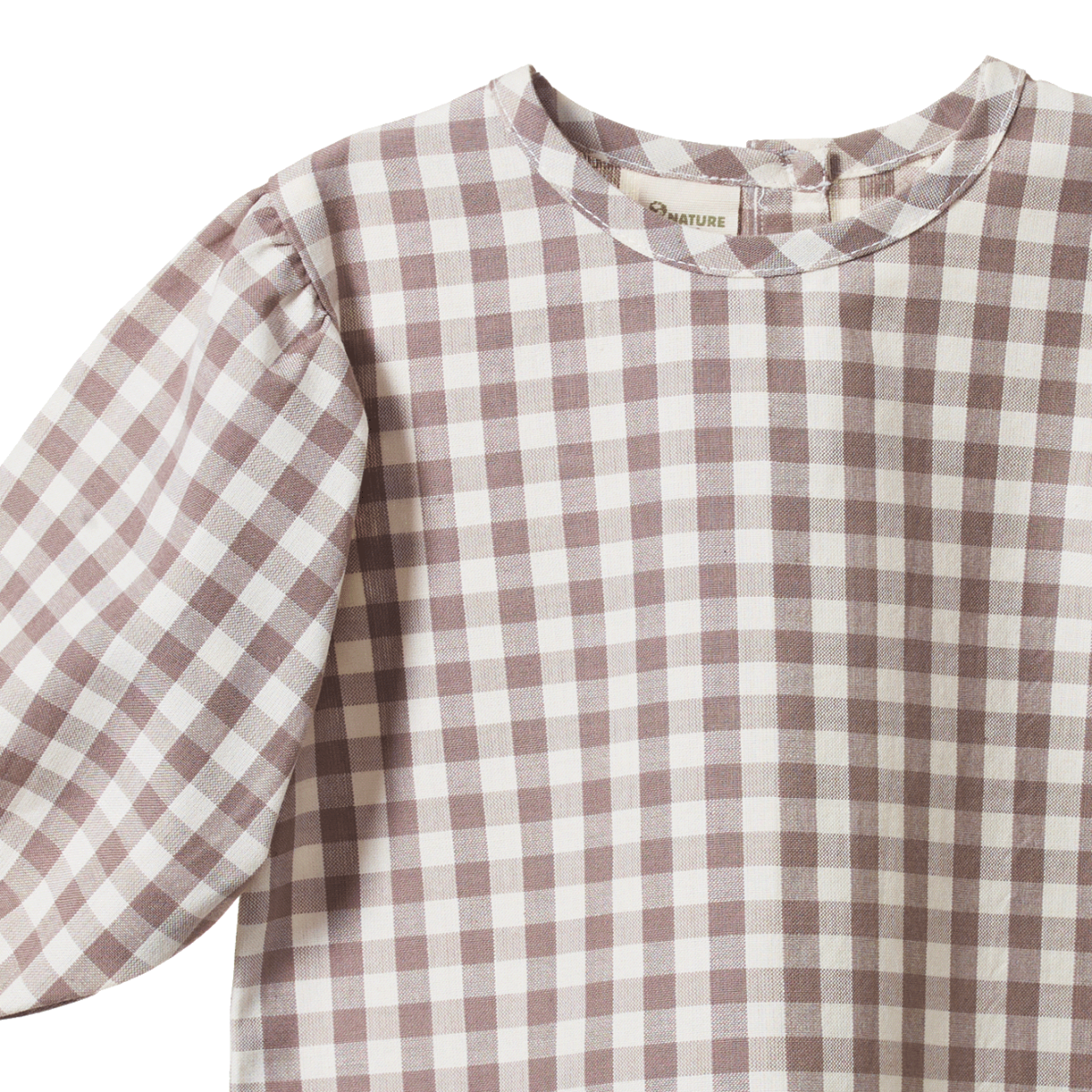 Nature Baby -  Cub Check Elodie Blouse