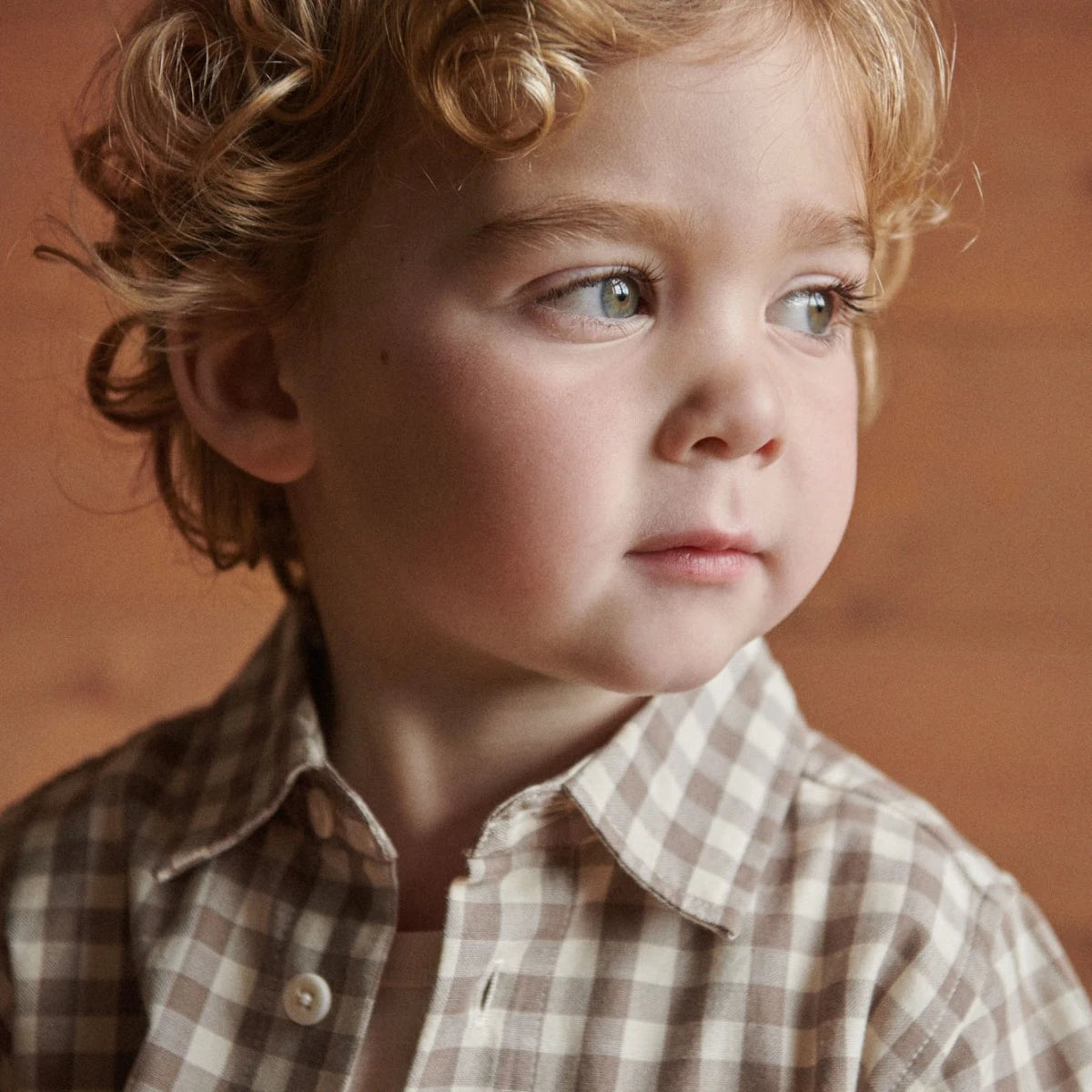 Nature Baby - Cub Check Ira Button Up