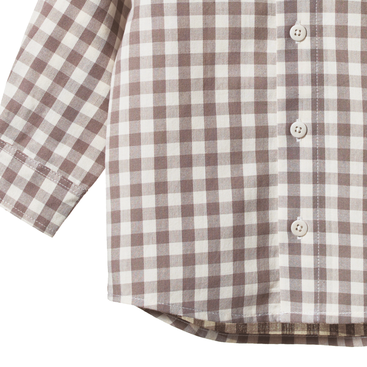Nature Baby - Cub Check Ira Button Up