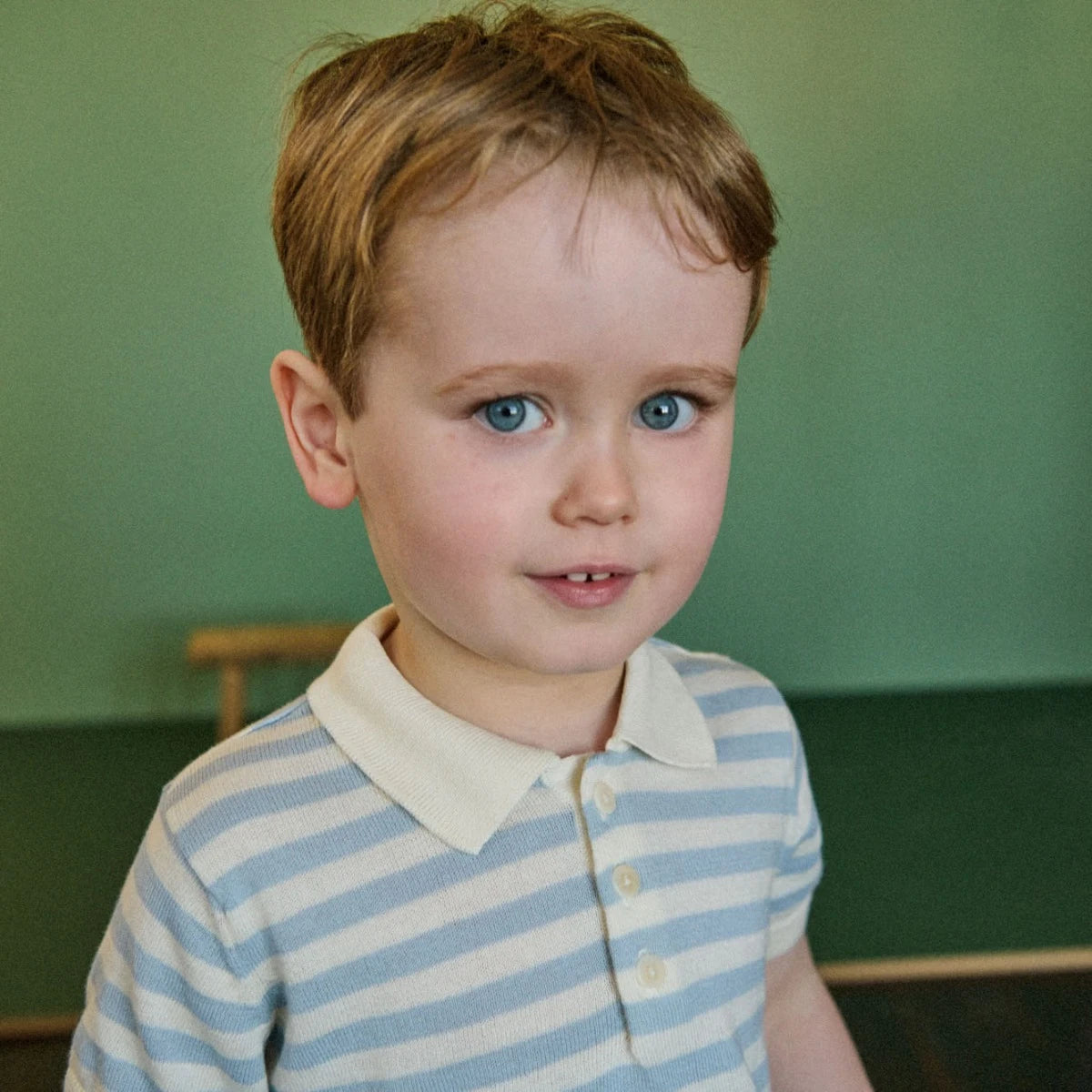 Nature Baby - Stevie Polo - Celestial Blue Sea Stripe