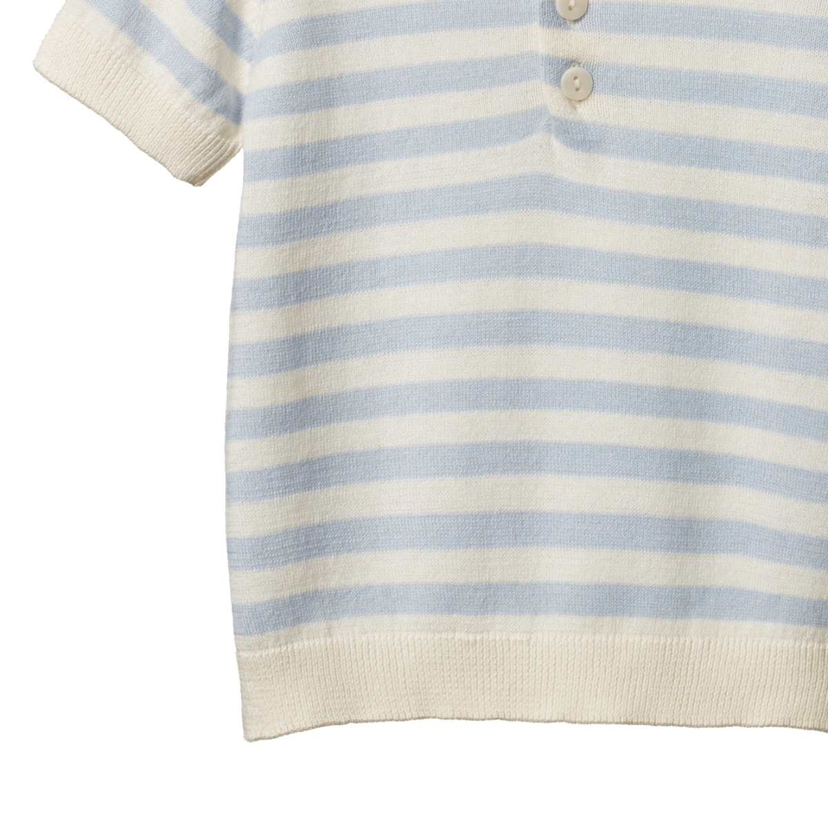 Nature Baby - Stevie Polo - Celestial Blue Sea Stripe