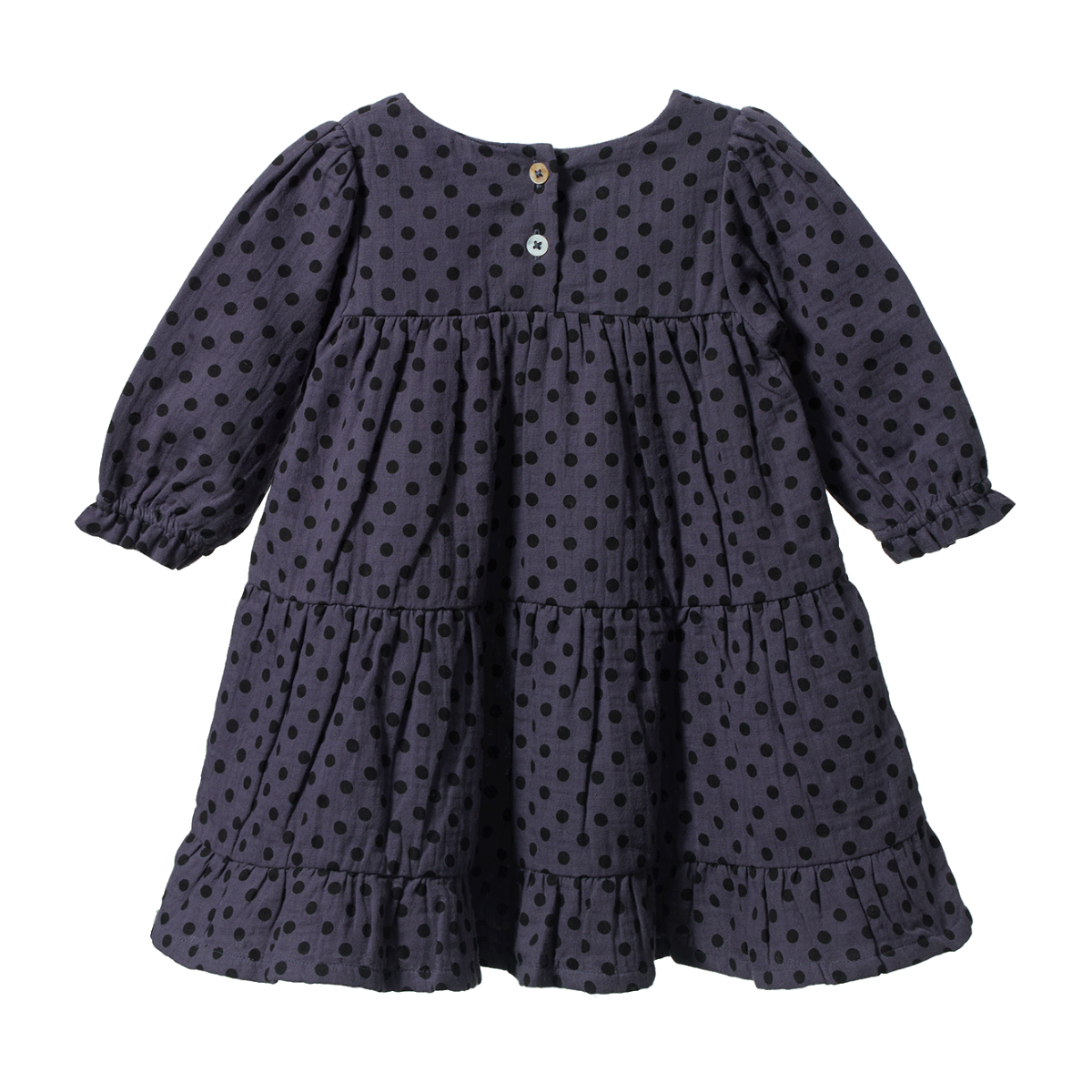 Nature Baby - Violet Polka Dot Elliot Dress