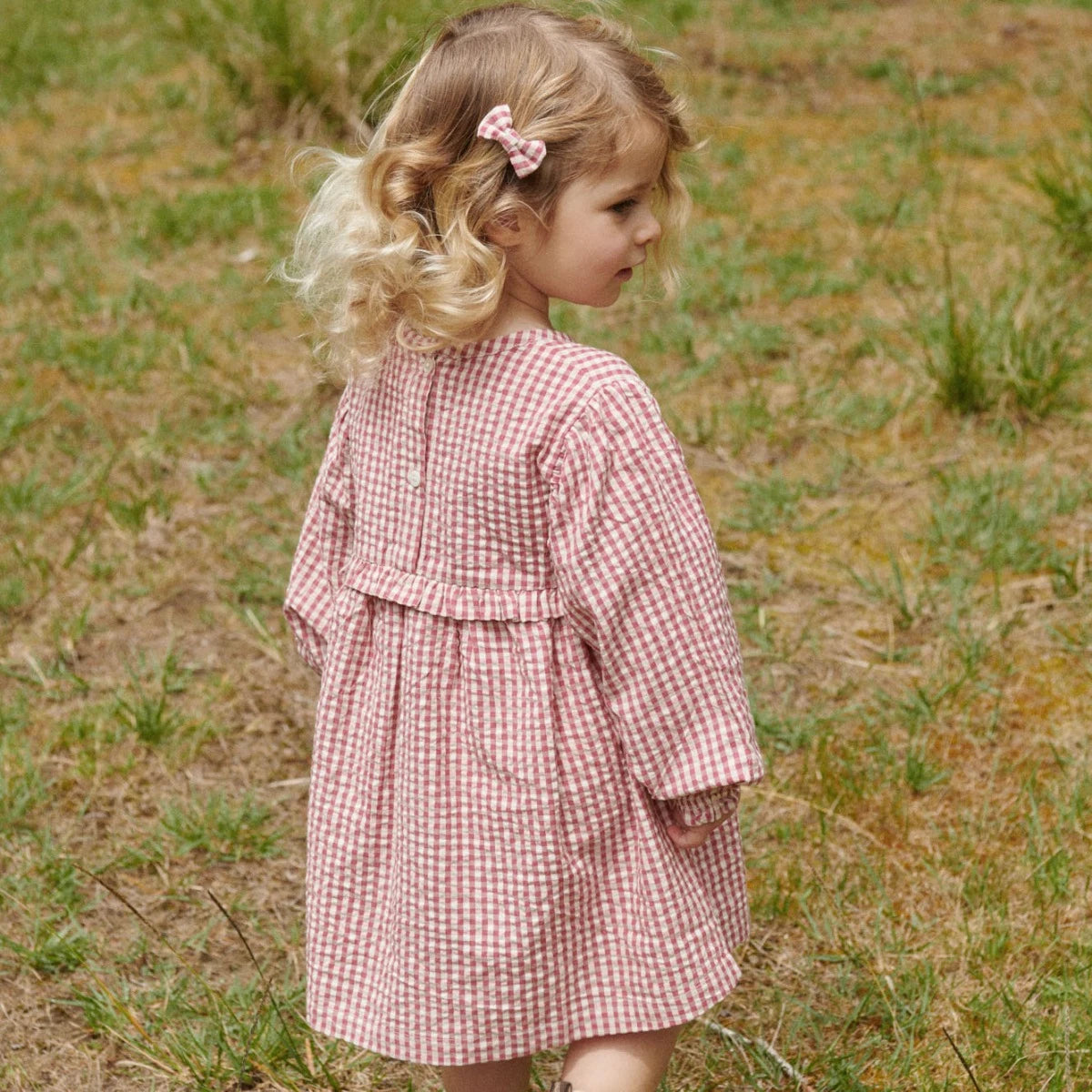 Nature Baby - Jam Check Nora Dress