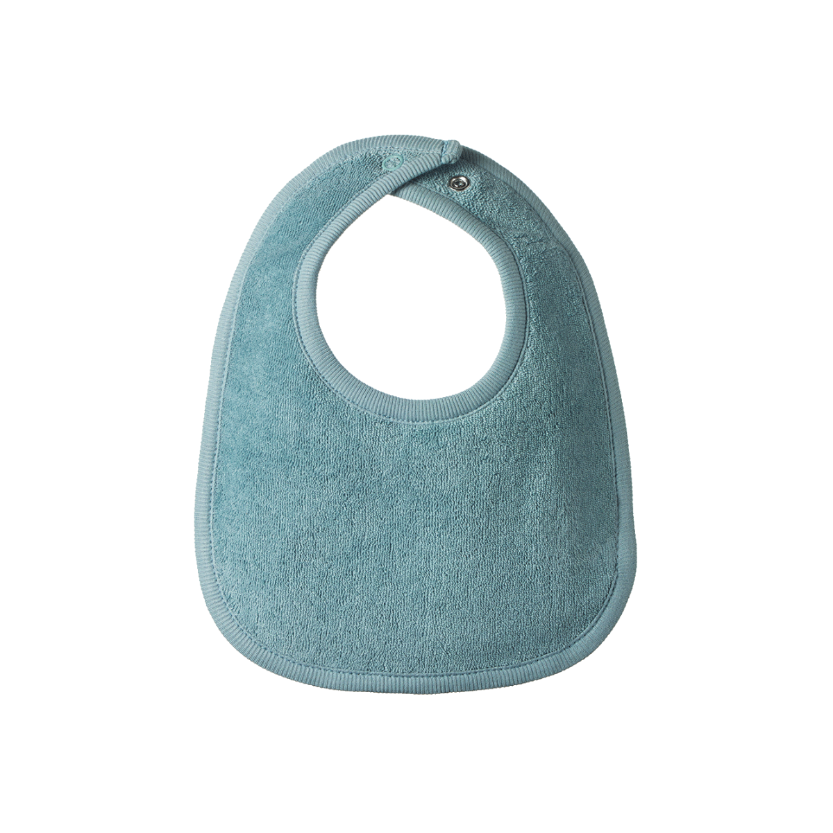 Nature Baby - Dribble Bib 3 Pack - Powder Blue/Natural