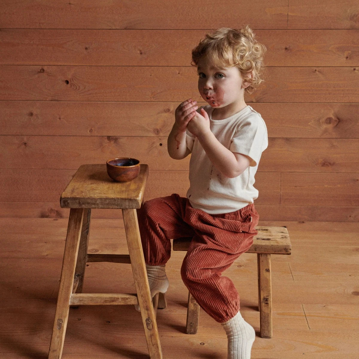Nature Baby - Frankie Cord Pant - Spice