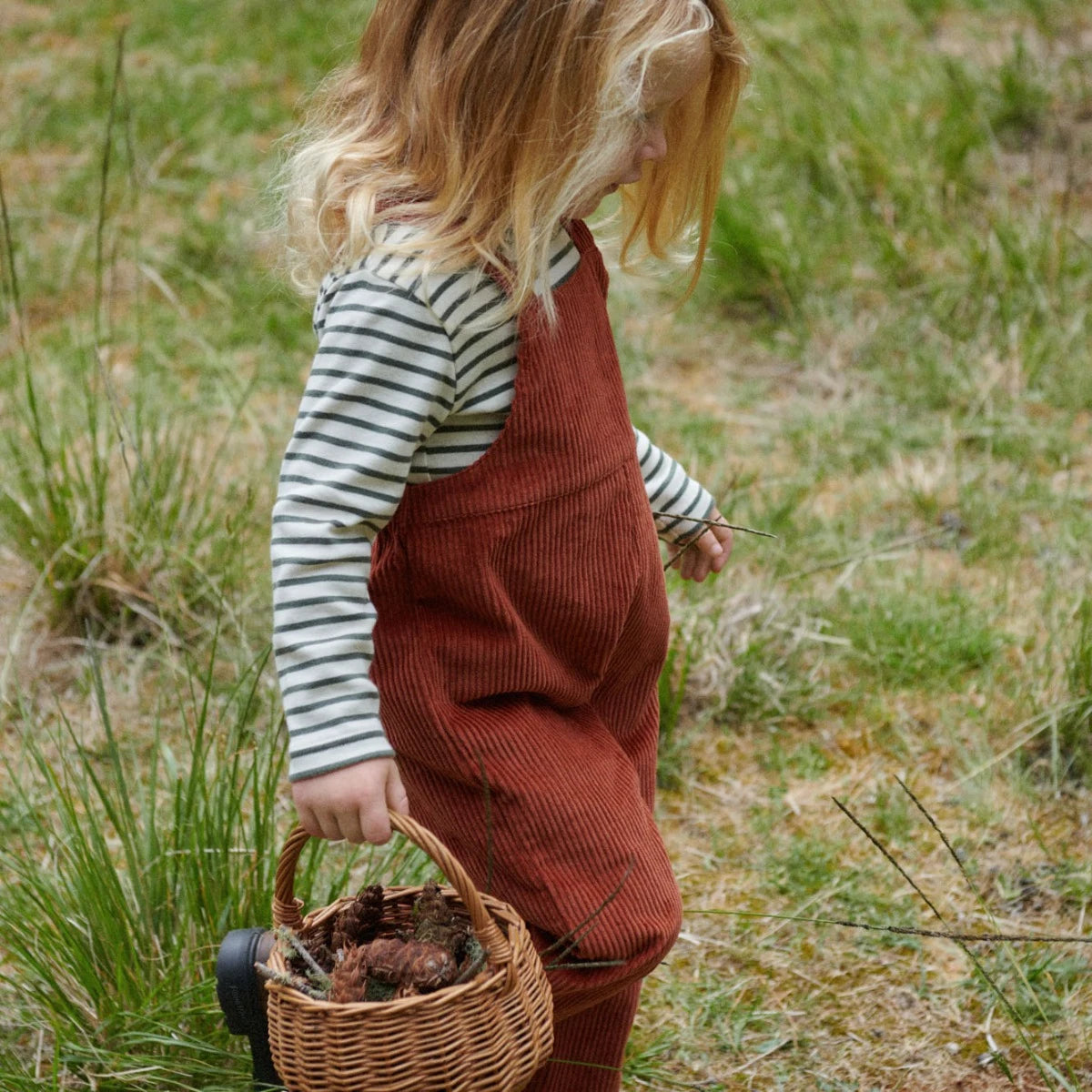 Nature Baby - Tallie Overalls - Spice