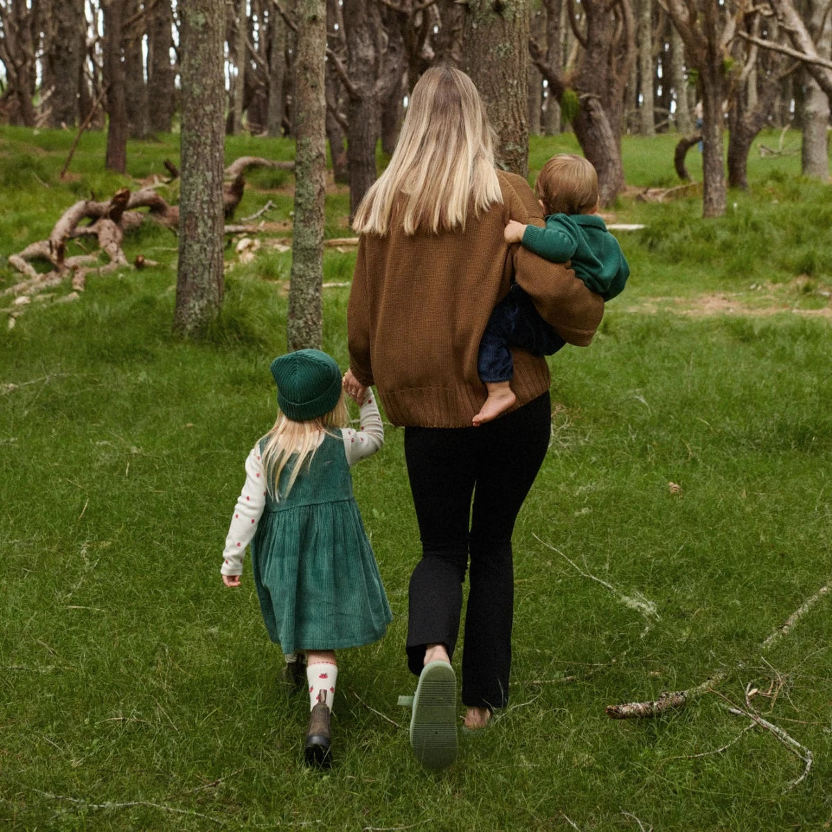 Nature Baby Amelia Pinafore -  Pine