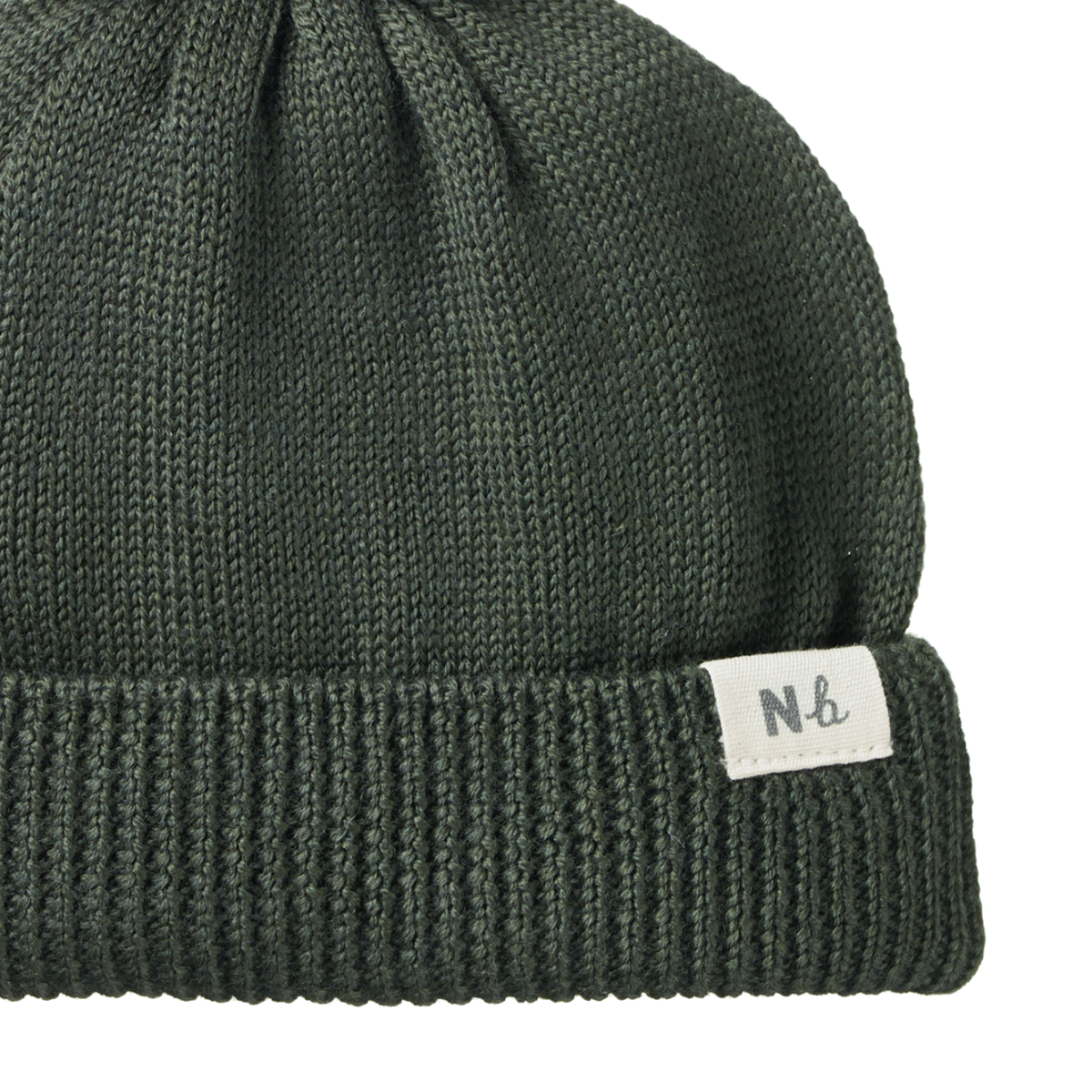 Nature Baby - Alpine Pom Pom Beanie - Thyme