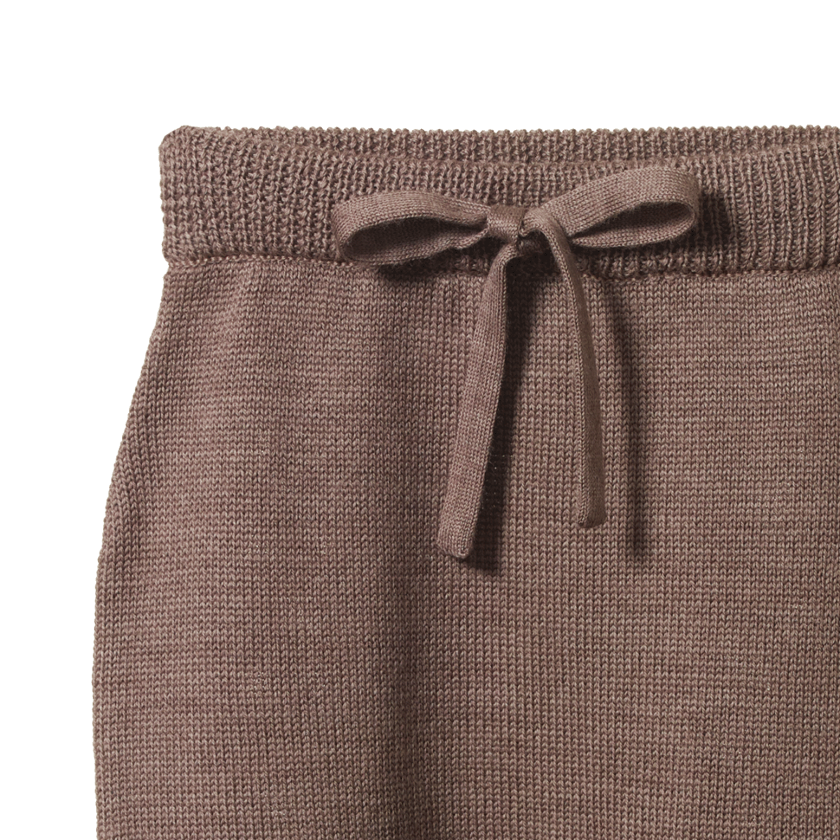 Nature Baby - Merino Knit Footed Rompers - Cub