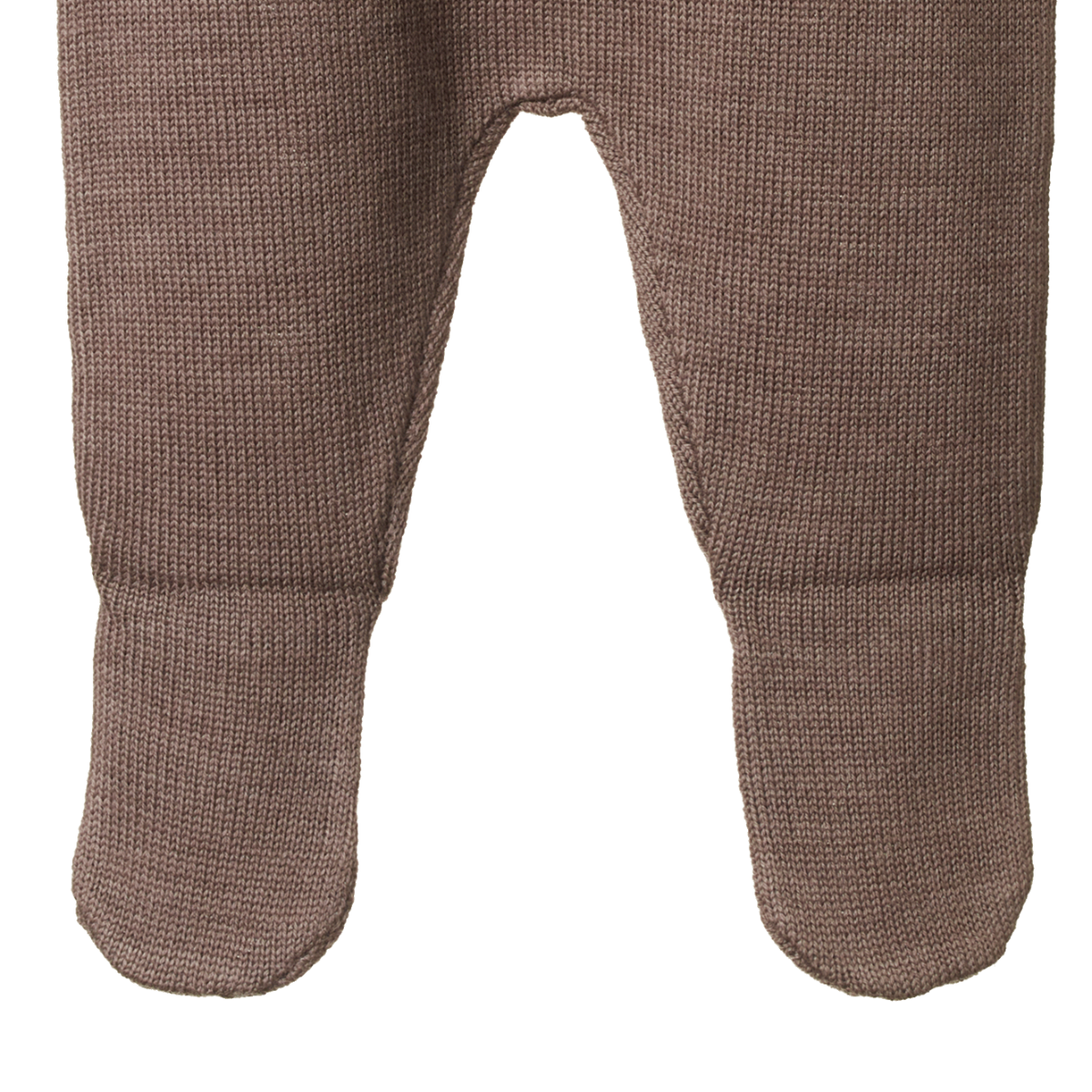 Nature Baby - Merino Knit Footed Rompers - Cub