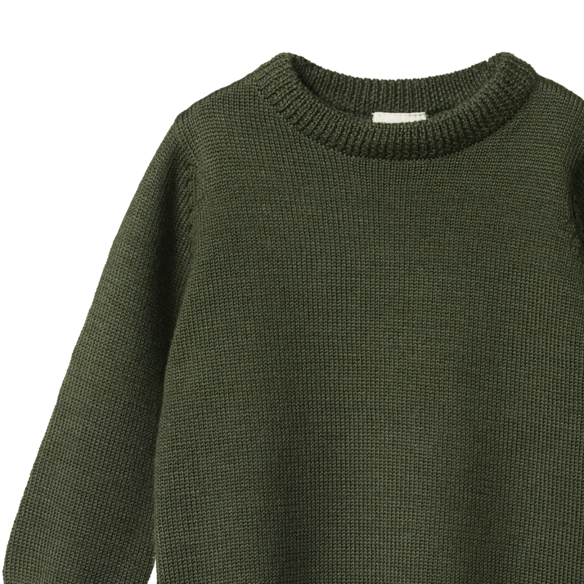Nature Baby - Merino Knit Pullover - Thyme