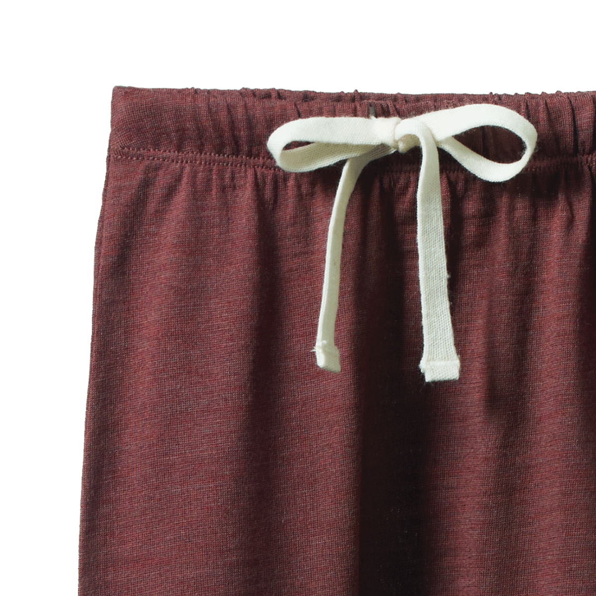 Nature Baby - Merino Drawstring Pant - Marron Marl