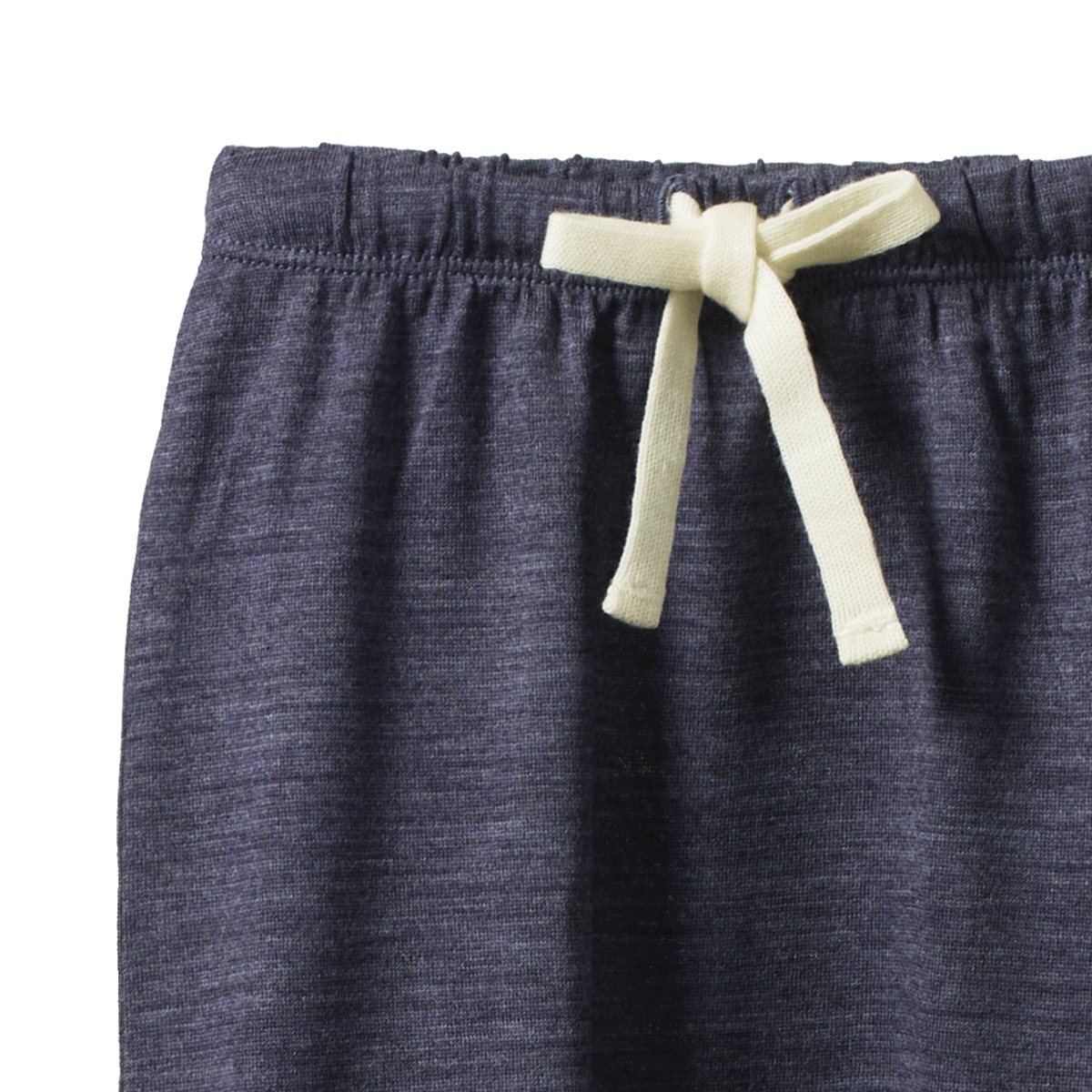 Nature Baby - Merino Drawstring Pant - Mulberry Marl