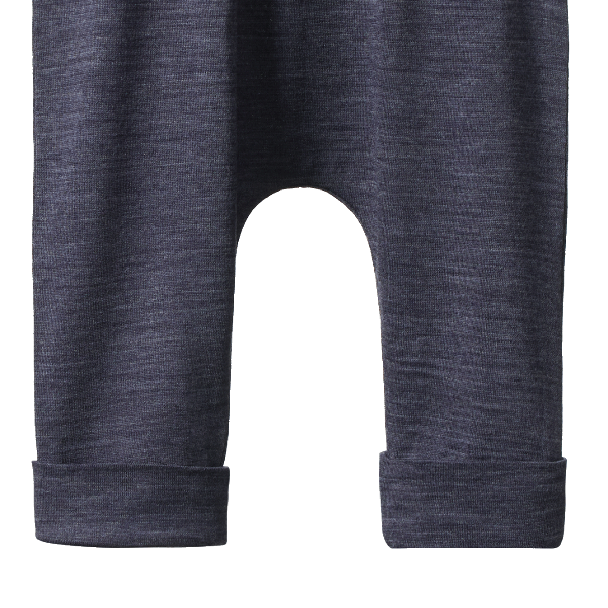 Nature Baby - Merino Drawstring Pant - Mulberry Marl