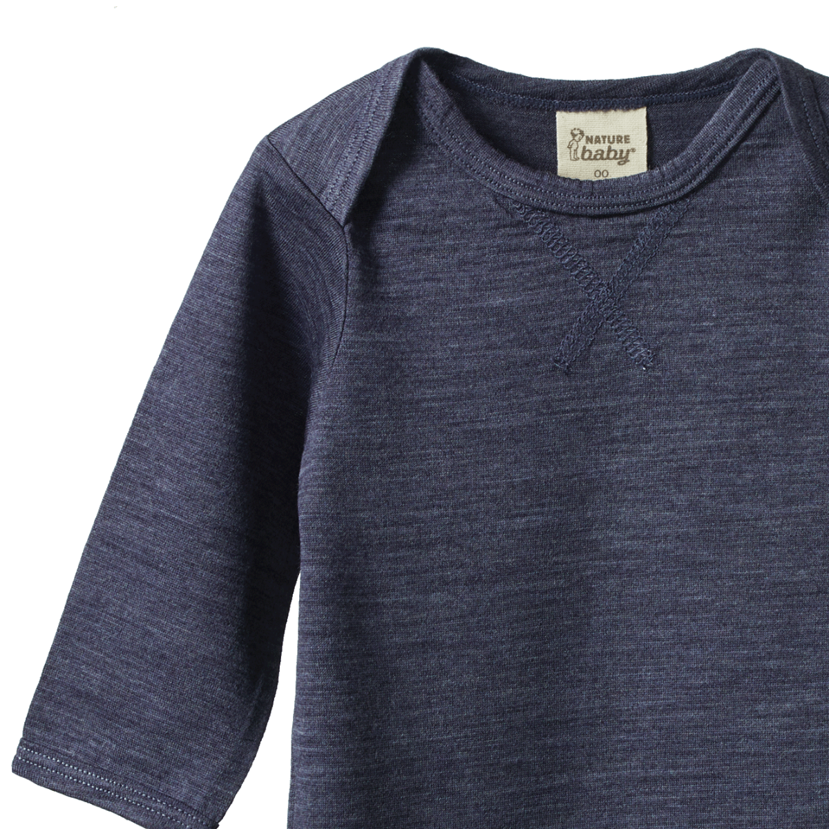 Nature Baby - Merino Essential Tee - Mulberry Marl