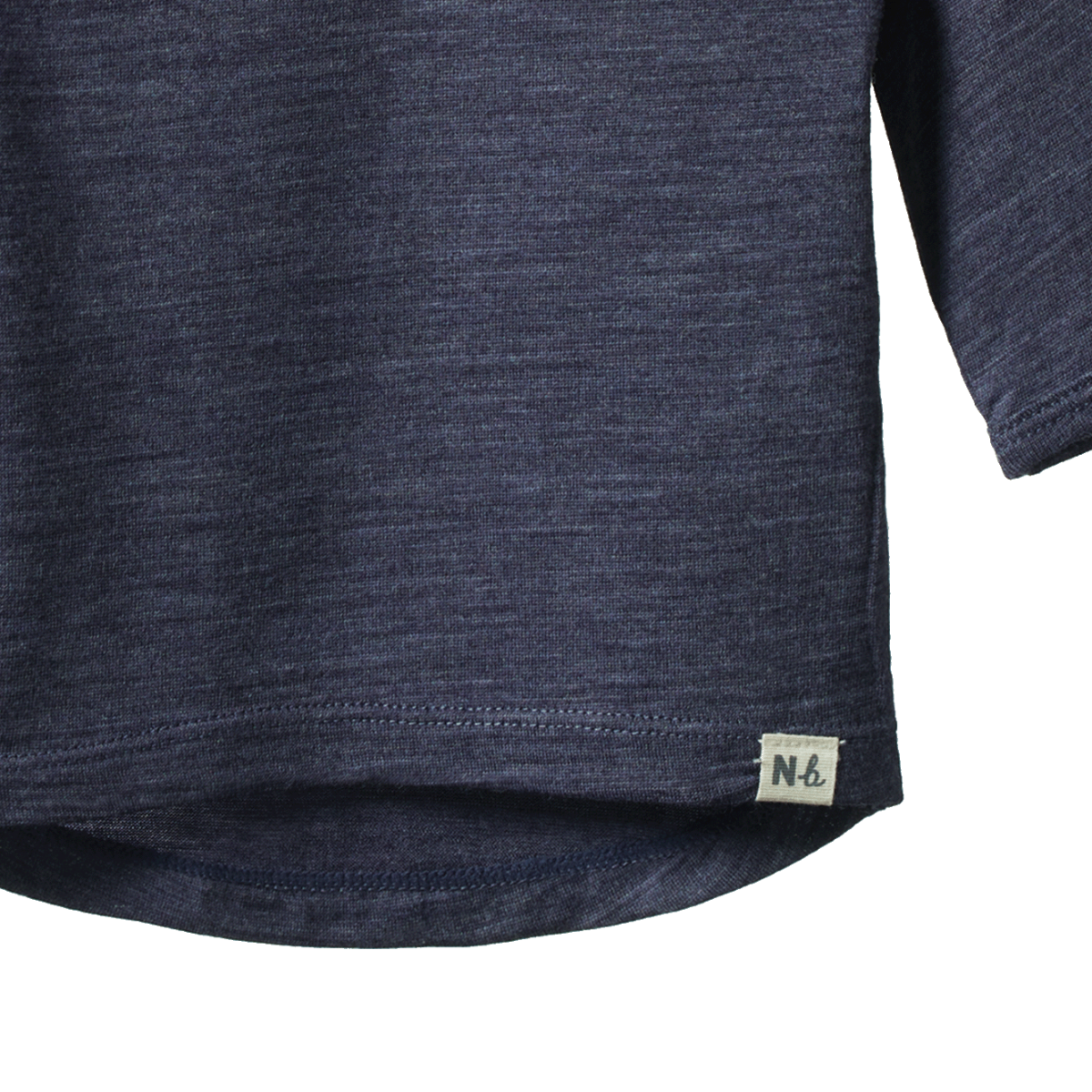 Nature Baby - Merino Essential Tee - Mulberry Marl